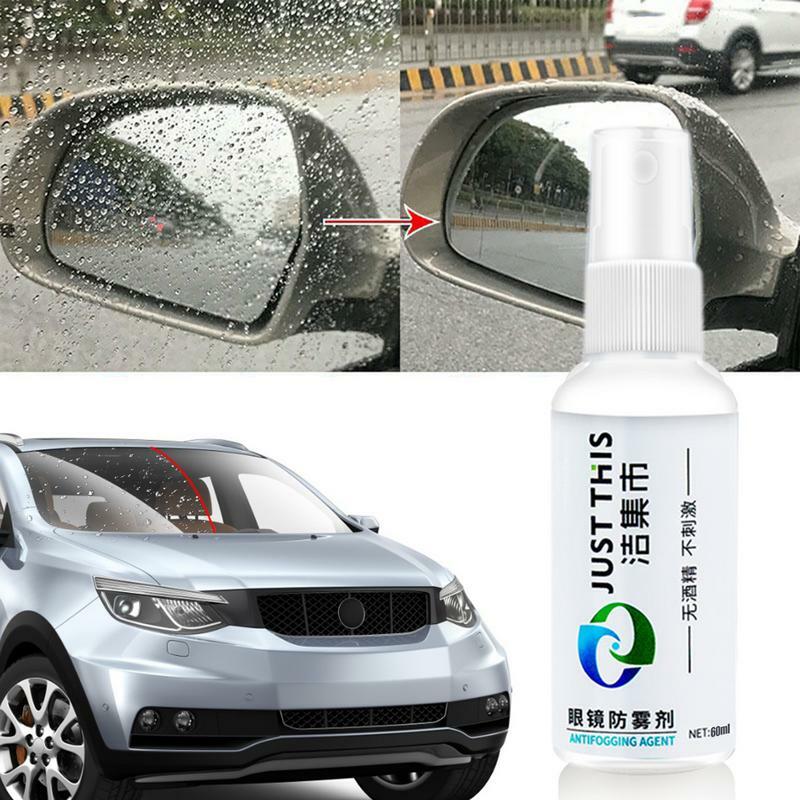 Spray anti-buée pour lunettes, solution anti-buée pour pare-brise de voiture, nettoyant pour lunettes, spray anti-buée