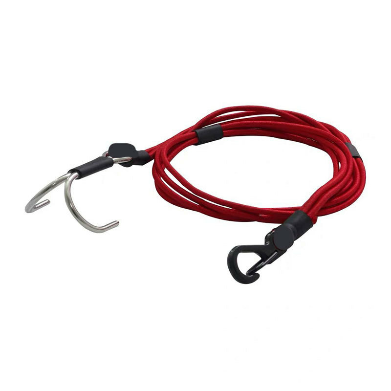 1PCS RC Car Traction Rock Rope Kinetic Strap Luggage Cord With Hook for Axial SCX10 TRX4 1/10