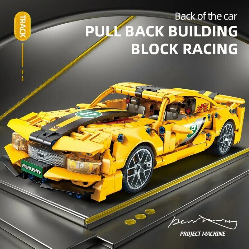 City Speed Car Building Blocks 451PCS Luxury Auto Racing Vehicle with Super Racers Bricks Toys for Children Boy Gift