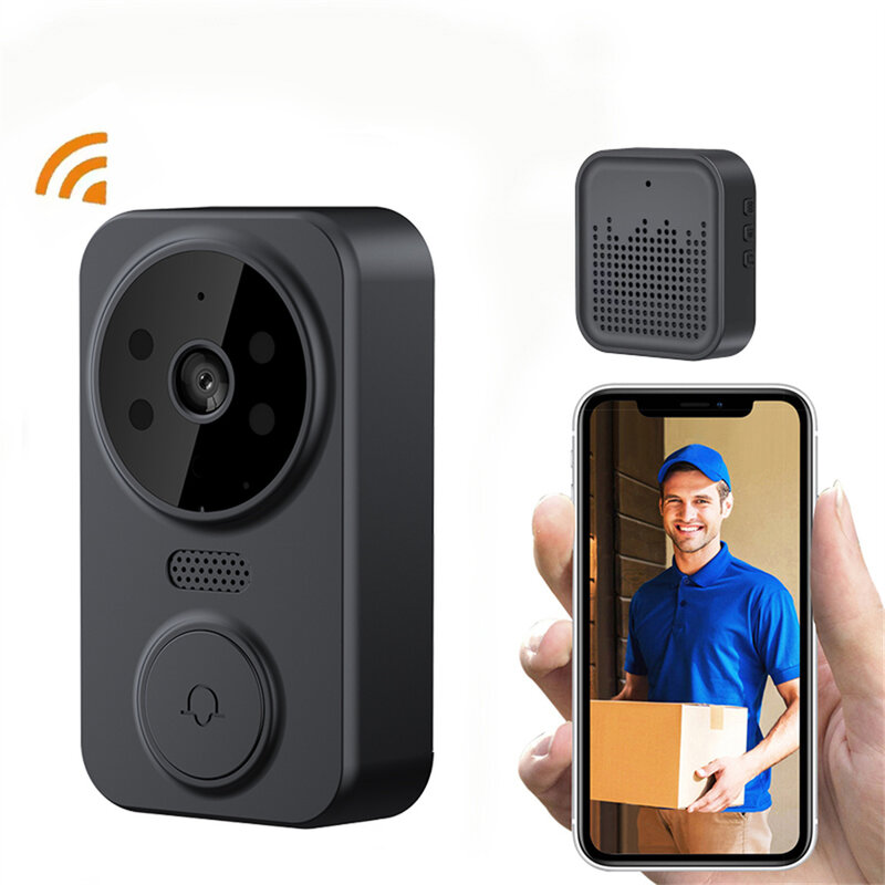 M8 Smart Visual Doorbell Two-way Intercom Infrared Night Vision Remote Monitoring Security System Wifi Video Door Bell