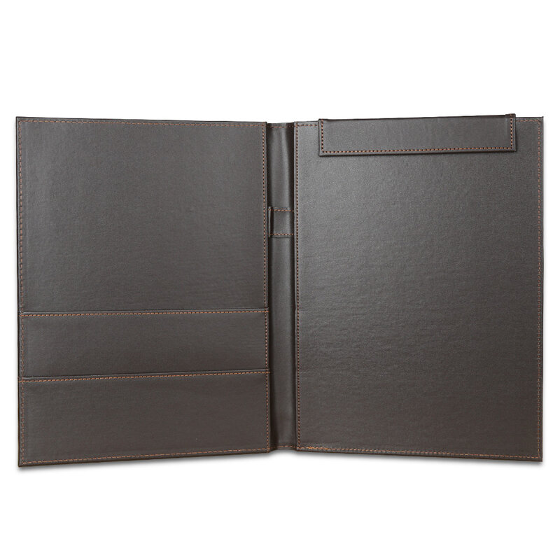 A4 PU Leather Planner Notebook raccoglitore ad anelli cartella di File Portfolio cartella di scuola per ufficio per documenti lavagna di carta A4
