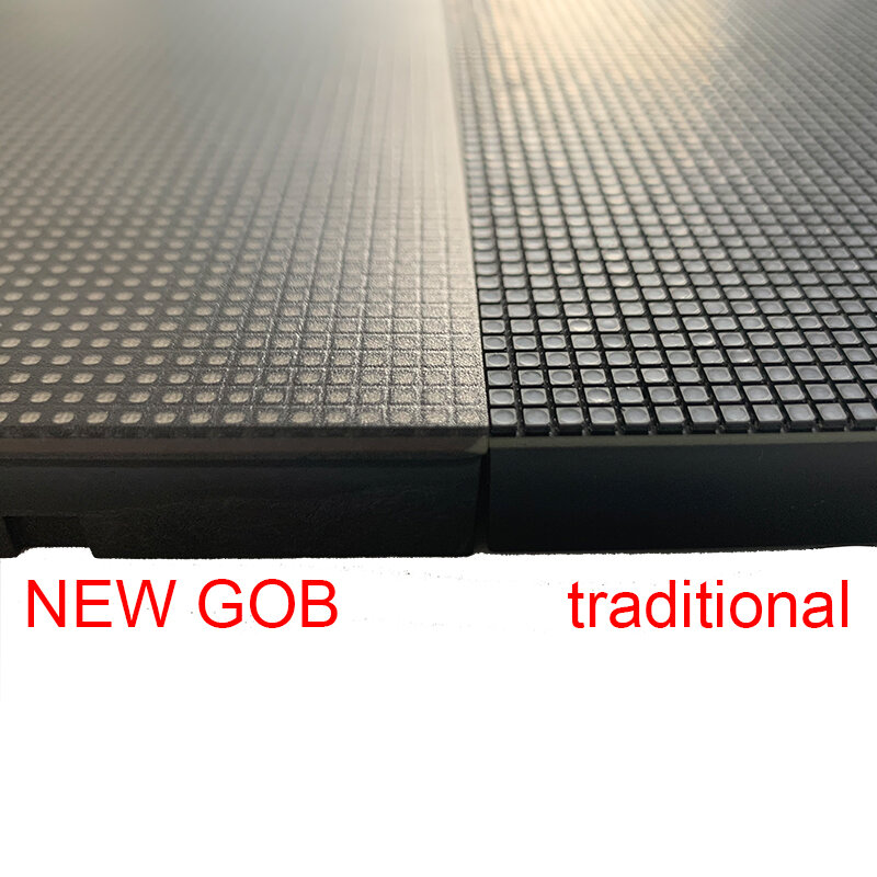 LED 매트릭스 모듈 GOB 프로세스 실내 풀 컬러 방수 충돌 방지 RGB 디스플레이, SMD2121 라이트, 160x160mm, 64x64 픽셀, P2.5