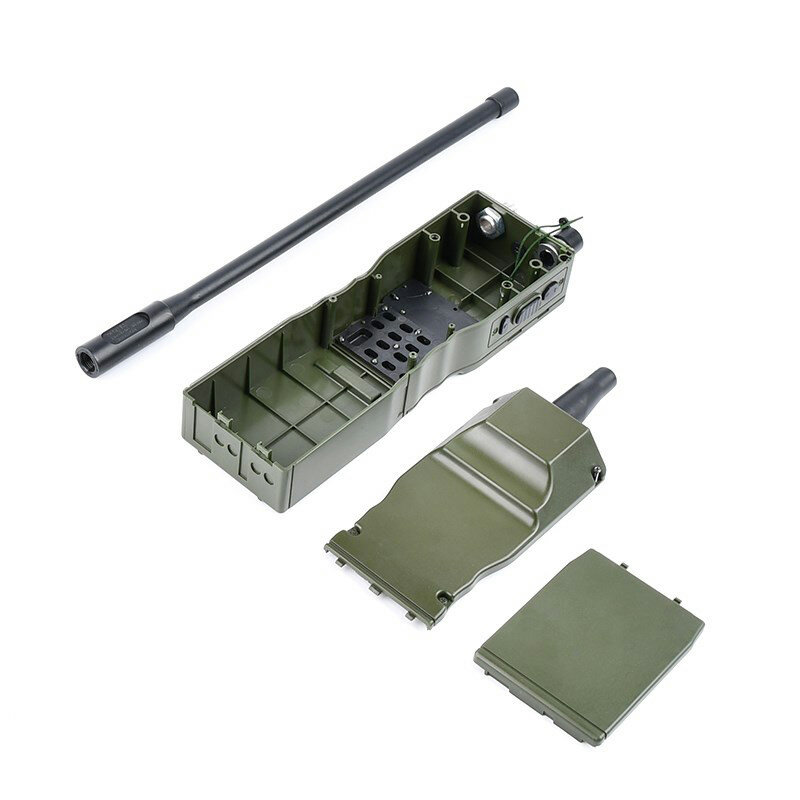 PRC-152 de interfono modelo de caja de Radio simulada Paquete de antena Walkie Talkie PRC 152 interfono modelo táctico militar Softair ejército