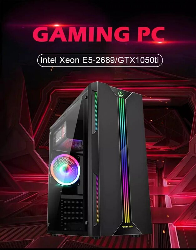 Kualitas Tinggi Core I7 CPU 256G SSD GTS450,GTS7670desKtop Komputer Gaming Komputer