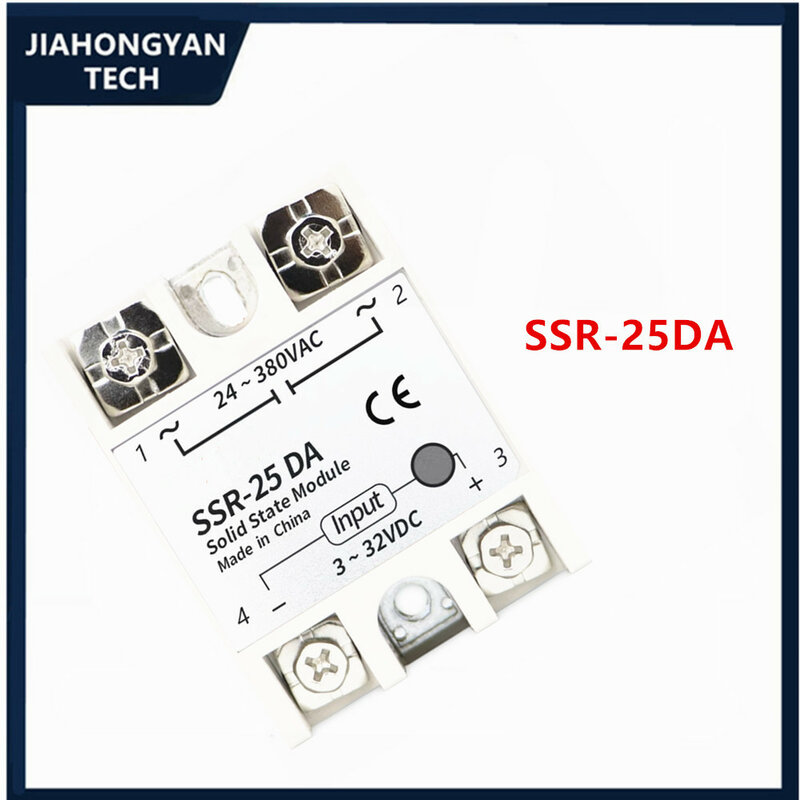 SSR-25DA SSR-40AA SSR-40DD SSR-40DA  10A 25A 40A 60A 80A 100A DA DD AA Solid State Relay Module for PID Temperature Control