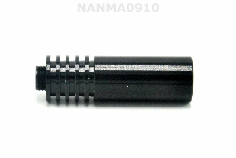 Carcasa con lente para diodo láser de 9mm a 5, 4 piezas, 16x50mm, 200nm-1100nm