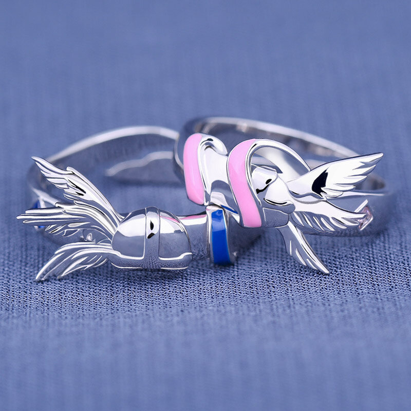 Anime Digimon Digital Monster Cherubimon Ring Cosplay Accessories Couple Ring