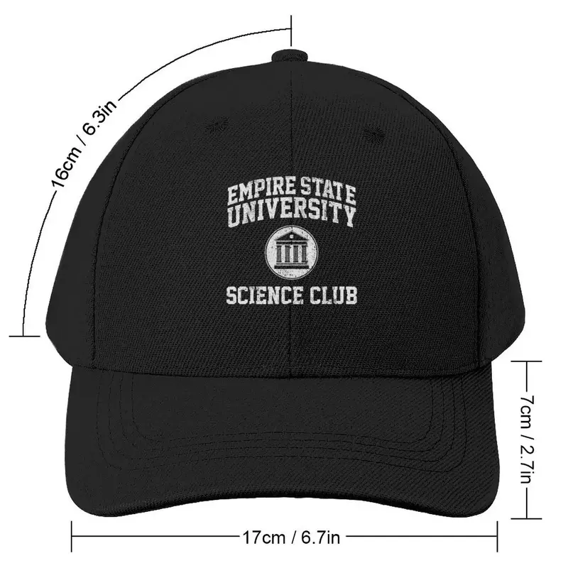 Empire State University Science Club (Variant) หมวกเบสบอลรักบี้หรูหราหมวกพ่อหมวกผู้ชายผู้หญิง