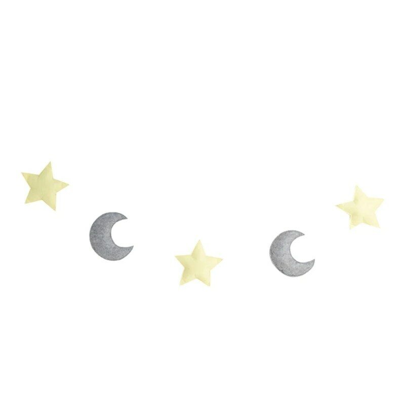 Pasgeboren foto rekwisieten maan en sterren baby fotoshoots achtergrond kinderkamer decoratie dropshipping