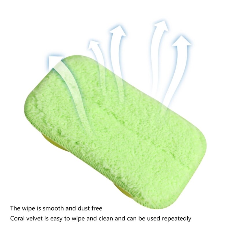 Afneembare magnetische spons Whiteboard-gum Gemakkelijk schoon te maken Droog uitwisbare markeringen op Glassboard-koelkast