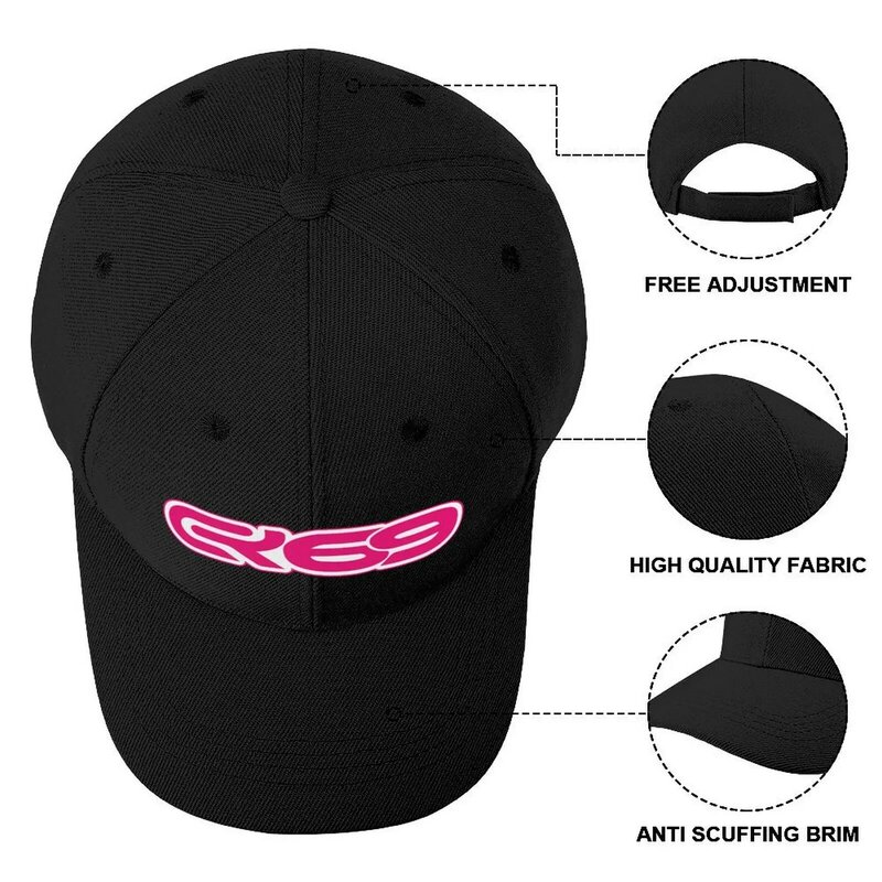 Chrissy Rouse 69 Pink Baseball Cap Rugby Christmas Hat For Women 2024 Men's