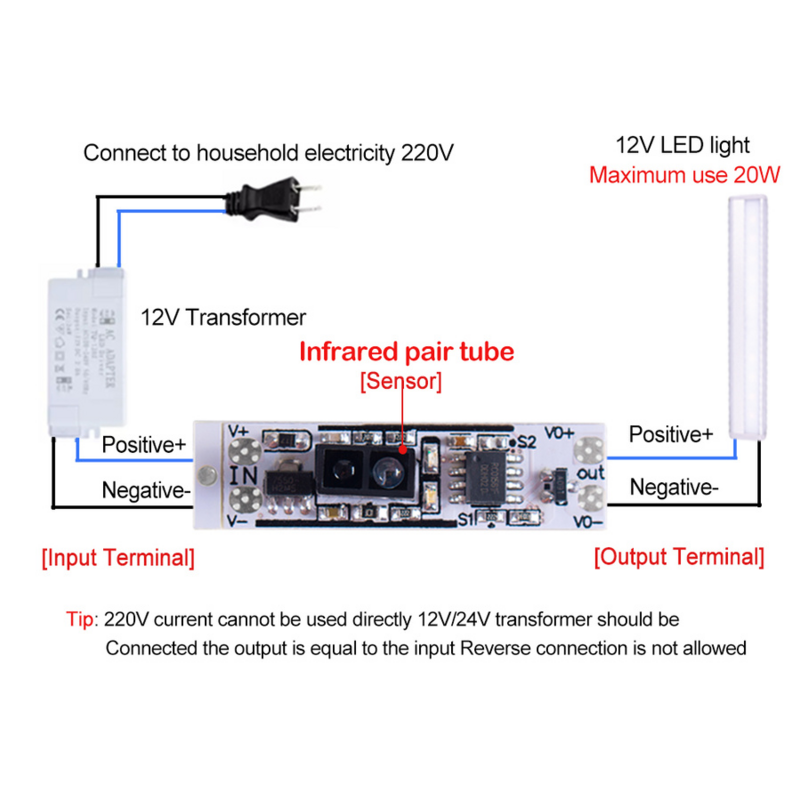 Сенсорный Емкостный модуль 5 в-24 в 3 А, светодиодсветодиодный лампы управления Затемнением, активные компоненты, сканирование короткого расстояния, ручной датчик