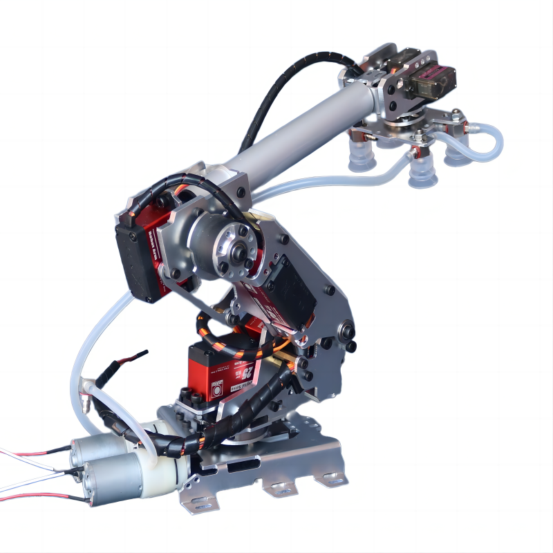 Brazo de Robot manipulador 6 DOF con bomba de aire de gran succión para Arduino, modelo robótico Mindustrial multidof, brazo de Robot de 6 ejes