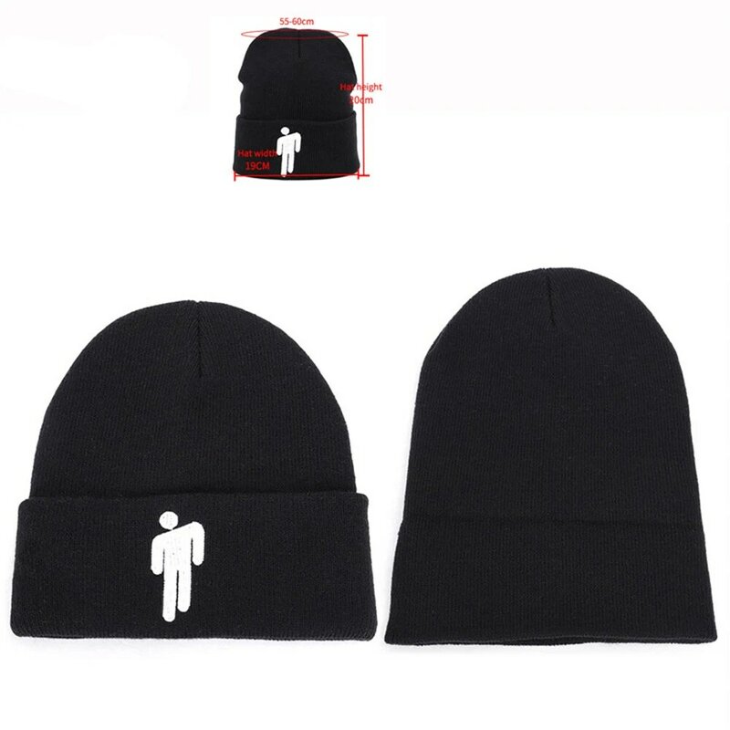 Unisex Solid Color Warm Knitted Hats for Women Beanie Hat Winter Men's Hats Beanies For Ladies Skullcap Docker Knitted Thick Hat