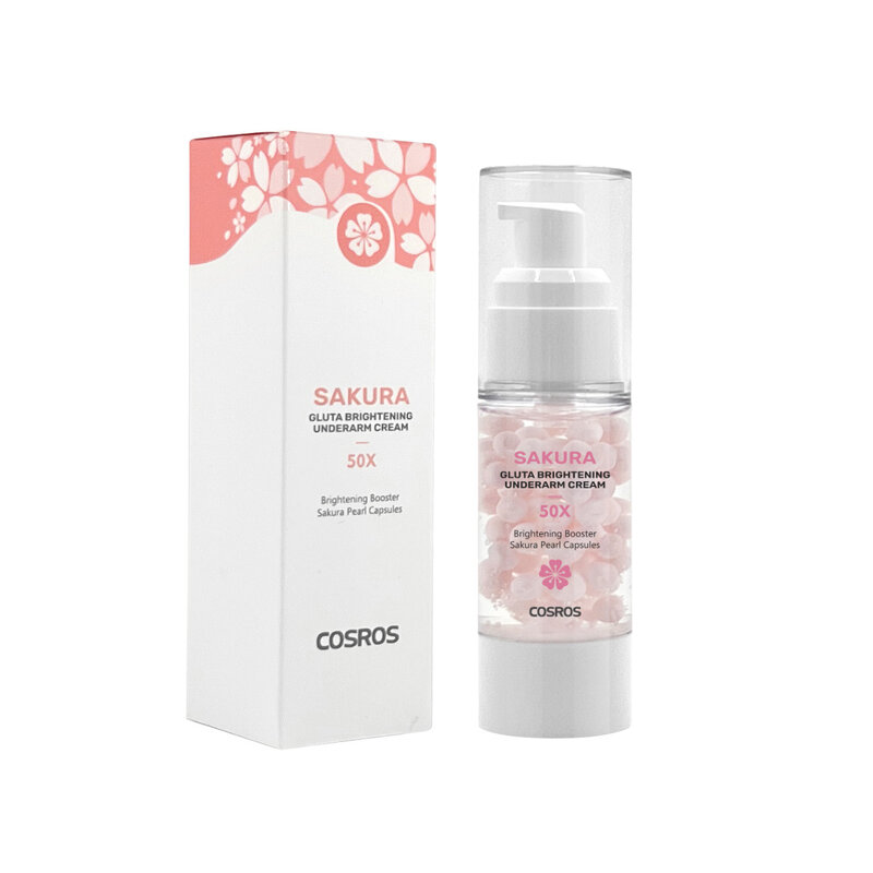 Sakura Brightening Pearl Capsule Armpit Cream 30g Skin Moisturizing Brightening Moisturizing Emulsion