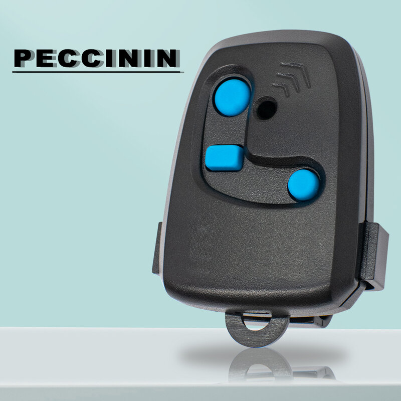 New Rolling Code PECCININ TX 3C Remote Control For Electronic Gate With Battery 433.92mhz