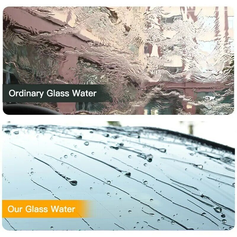 Glass Hydrophobic Coating Spray Rain Repellent Automotive Antirain Clear View Nano Waterproof Agent Car Care Detail S2