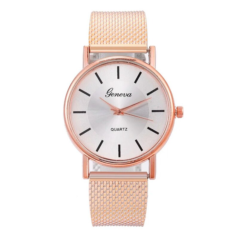 Jam tangan untuk wanita Relogio Quartz modis jam tangan wanita mewah kaca biru tahan air jam tangan wanita Relogio Feminino Reloj