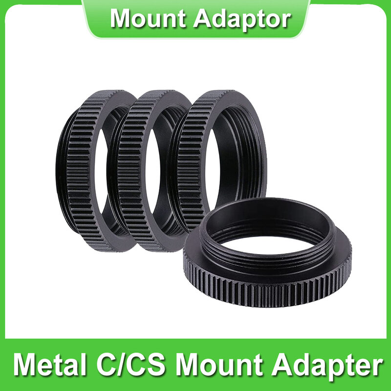 Адаптер для объектива камеры C-Mount 5 мм C на CS удлинительная трубка для камеры видеонаблюдения s фотоадаптер для установки кольцо для объектива видеонаблюдения