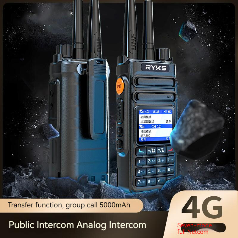 Global-Intercom 4G PoC et UHF Internet, radio bidirectionnelle, carte SIM, talperforé, longue portée, paire de 5000km, sans frais, plateforme d'interphone