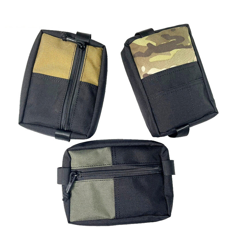 Tactical EDC Pouch Mini Utility Storage Bag, Carteira Masculina, Bolsa de Transporte Diário, Multitools Small Pouch, Acessórios de Caça
