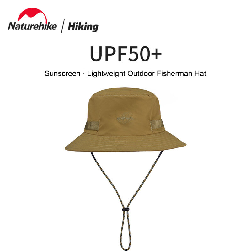 Naturehike Outdoor Sun Protection Fisherman Hat Ultra Light Foldable Sun Protection Hat Portable Adult Fishing Hat Sun Protectio