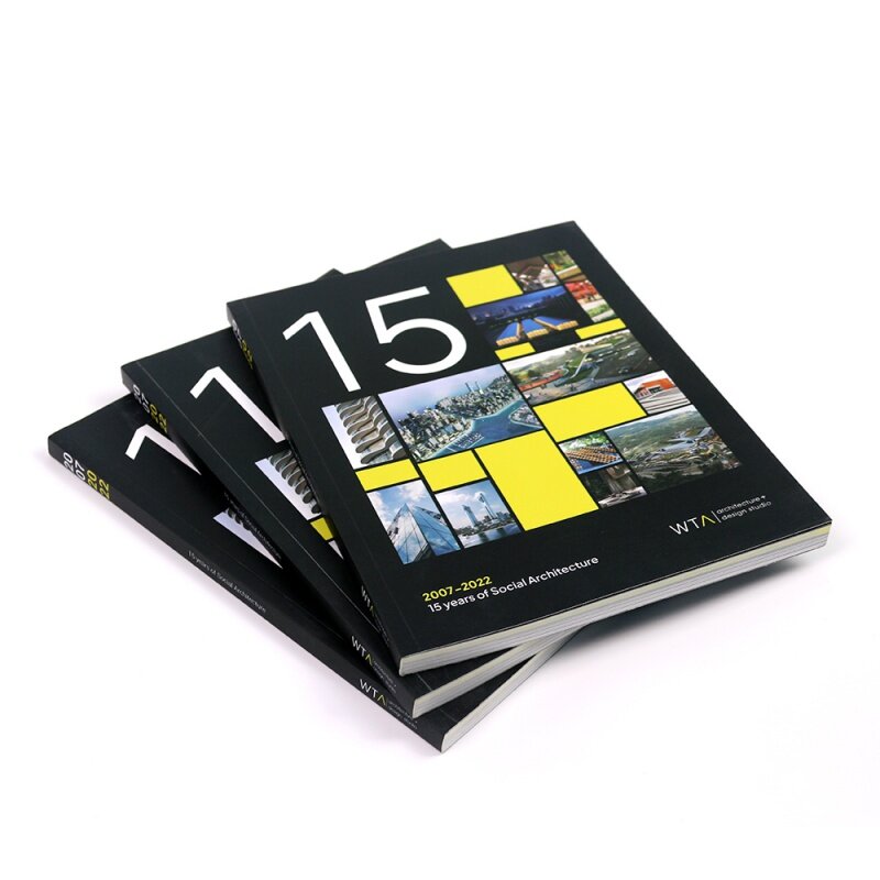 Libros de folleto personalizados, libro de catálogo, impresión de revistas
