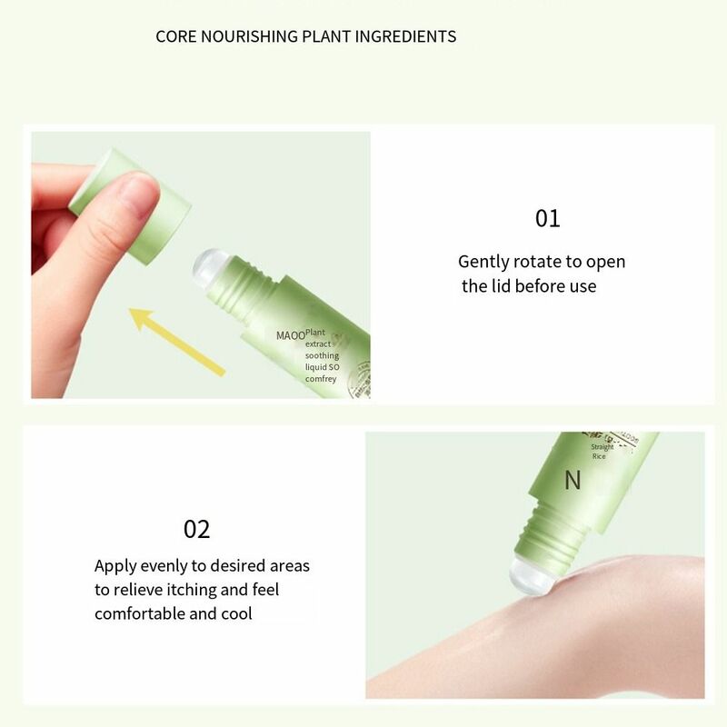 Anti-bite Skin Protect Refreshing Soothing Stick Mosquitoes Repellents Stick Anti-itching Essential Roller Anti-mosquito Liquid