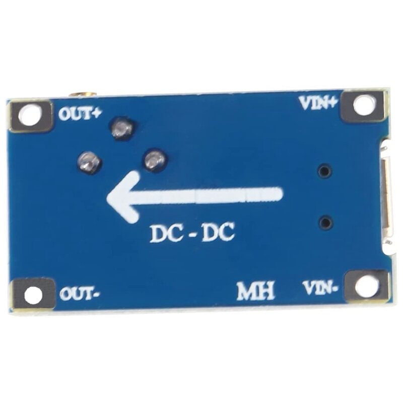 5Pcs 2A DC-DC Boost Module with -USB, Boost Converter Power Supply Voltage Regulator