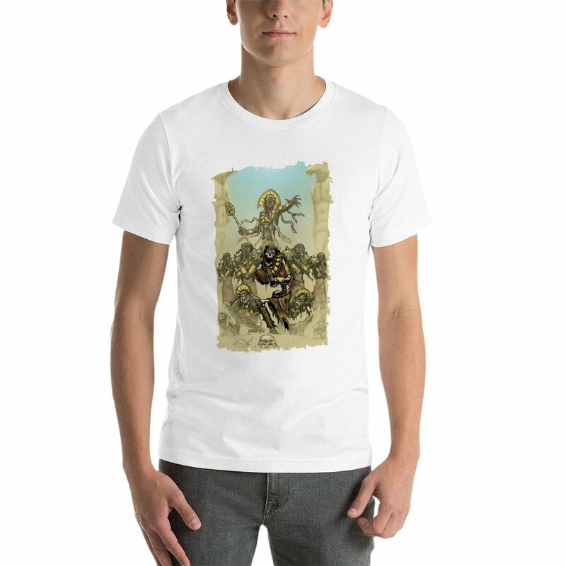 男性と男の子のための動物の美的服,ヘリフィールドの新しいエントリーTシャツ,楽しいTシャツ
