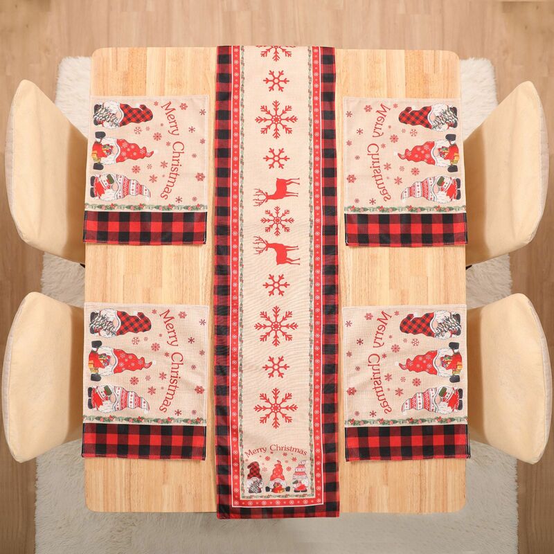 Presente de ano novo mais novo natal santa claus cadeira capa noel decorações de natal para casa jantar mesa decoração