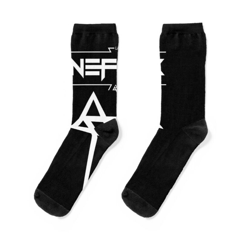 Chaussettes Neffex avec logo pour hommes et femmes, bas de Noël, nouvel an