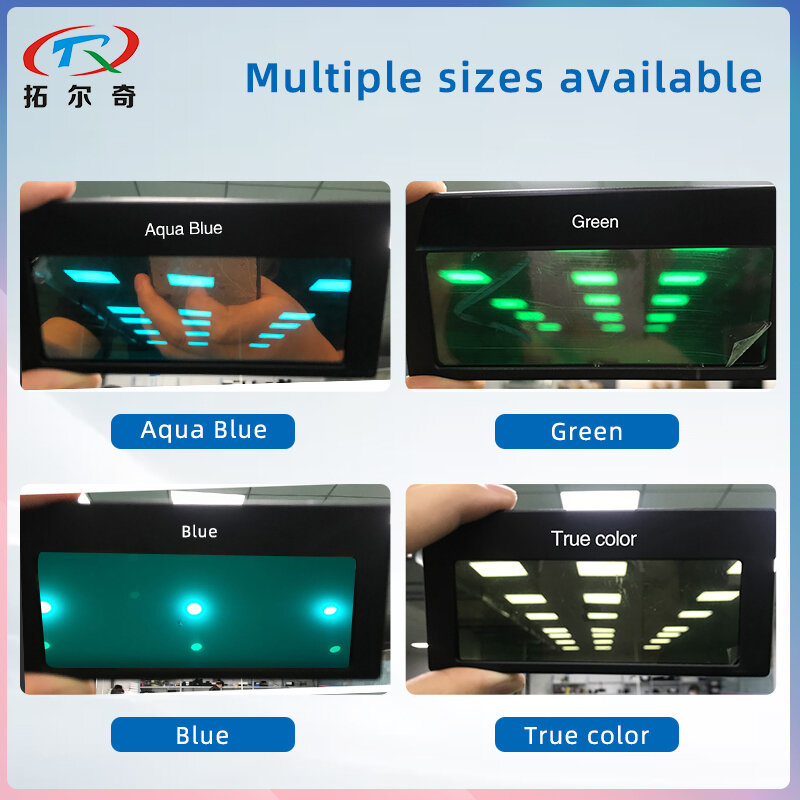 Filtro de lente de soldagem de escurecimento automático solar azul popular