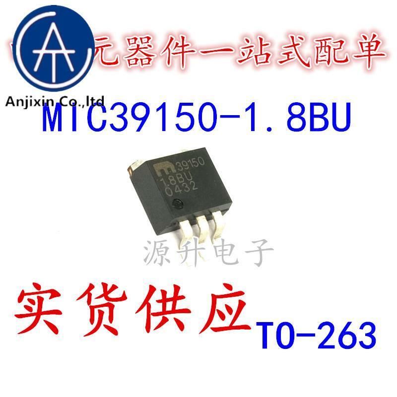 10 pces 100% original novo MIC39150-1.8BU mic39150 regulador de comutação smd para-263