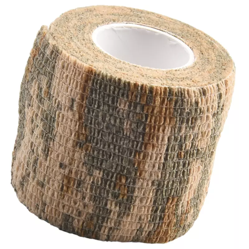Camo Pattern Tape Camouflage Invisible Accessories Reusable Self Cling Camo Fabric Tape Wrap Outdoor Equipment Hidden 5x450cm