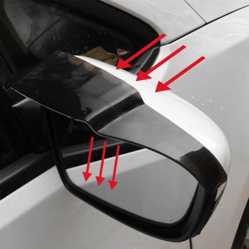 Specchio durevole per Auto parapioggia specchietto retrovisore laterale copre impermeabile decorazione elegante protezione antigraffio accessori esterni Auto