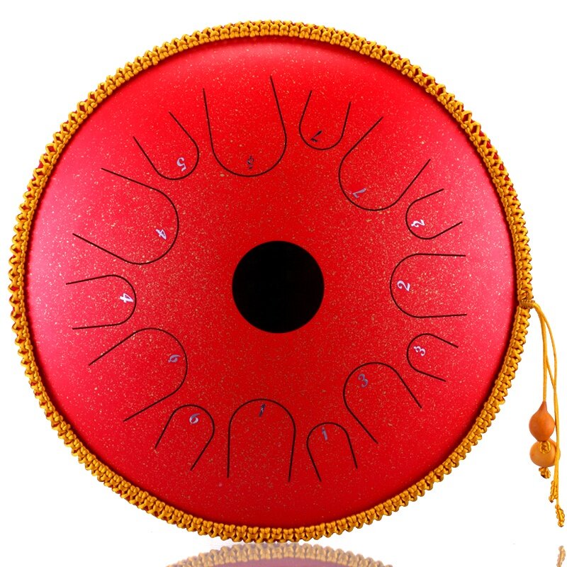 New Design 14 inch 14 tone Steel Tongue Drum Butterfly drum A class pure copper material