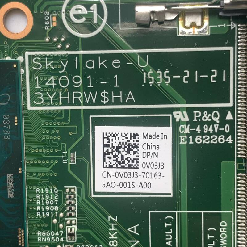 CN-0V03J3 0V03J3 V03J3 новая материнская плата для DELL Inspiron 24 3459 материнская плата для ноутбука 14091-1 Вт/SR2EY I5-6200U процессор DDR3L 100% протестирован