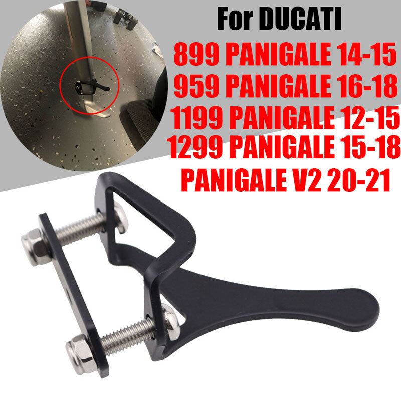 Soporte lateral para Pedal de motocicleta, asiento de asistencia para Ducati 1199 Panigale 1299 Panigale 899 959 V2