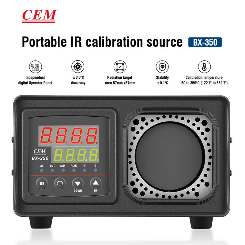 CEM BX-350 50ºC ~ 350ºC 10minutes Heating time  Professional Portable  IR Temperature Calibrator