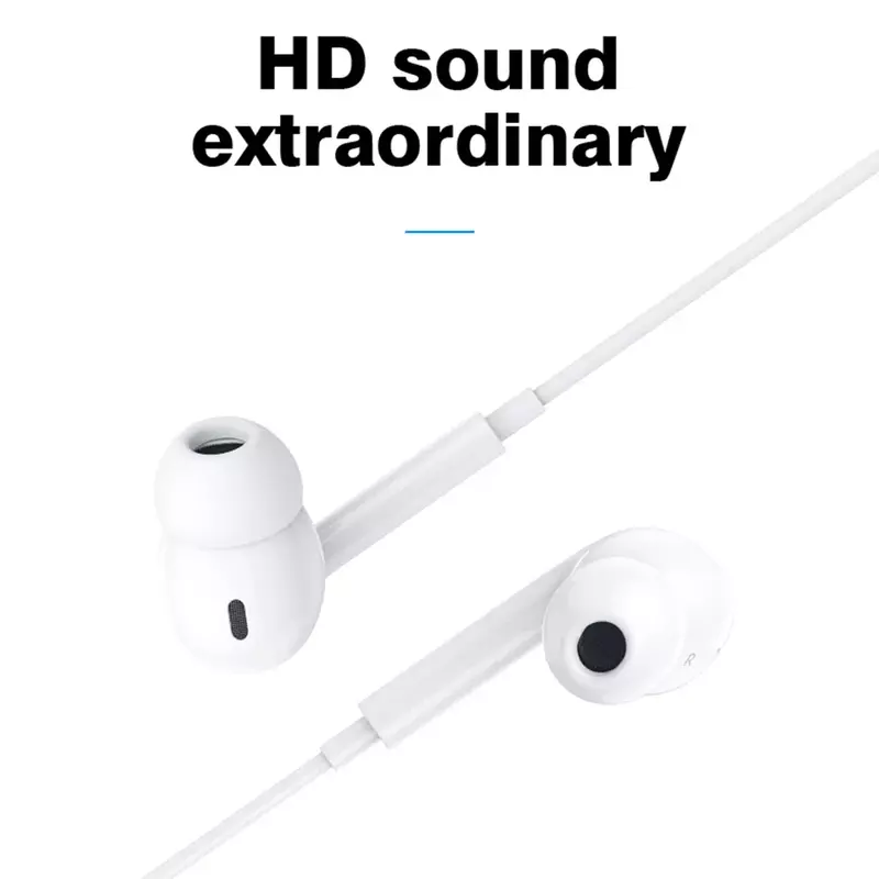 หูฟังของแท้สำหรับ Apple iPhone 14 PRO MAX 13 12 11หูฟัง XS XR 8 7 6 plus หูฟังบลูทูธแบบมีสายอุปกรณ์เสริมโทรศัพท์