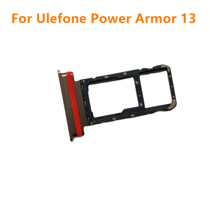 Neue Original Für Ulefone Power Rüstung 13 Handy TF/SIM Karte Halter Sim Tray Reader Slot