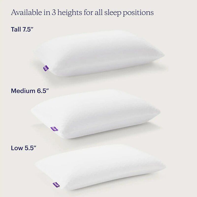 Фиолетовая Подушка «Гармония» | Самая большая подушка, когда-либо изобретенная, шестигранная сетка, без поддержки давления, остается прохладной, хорошая уборка