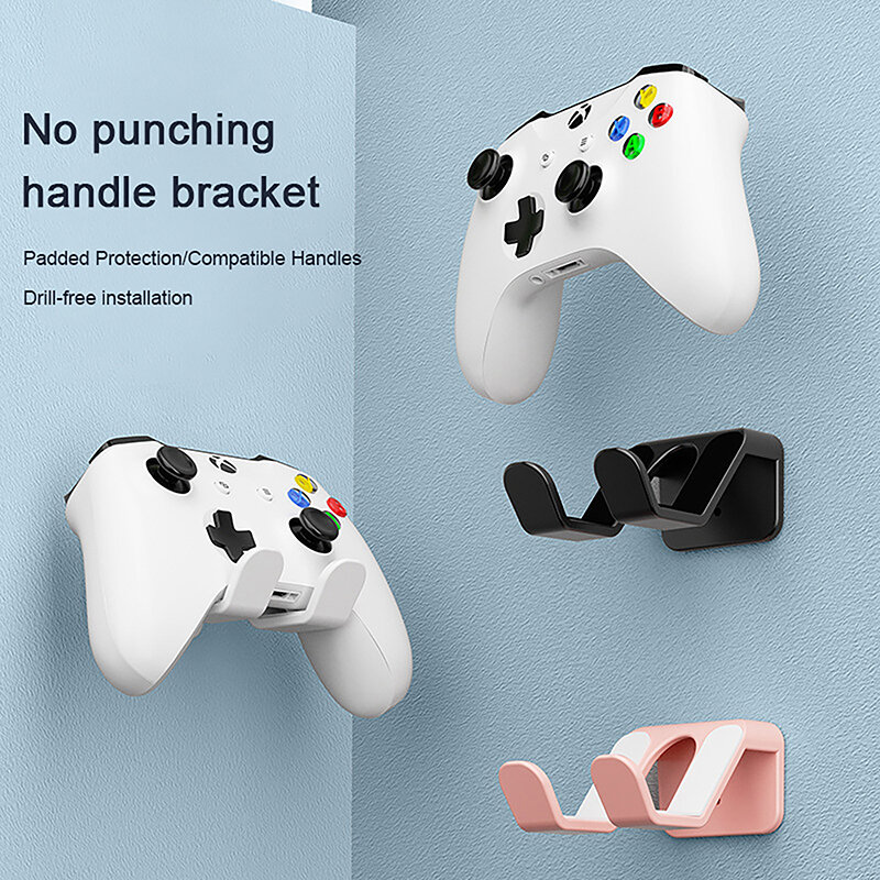 Gamepad Handle Bracket For Xbox Controller Wall-mounted Headset Hanger Headphone Holder Gamepad Stand For PS5/PS4 Accessories