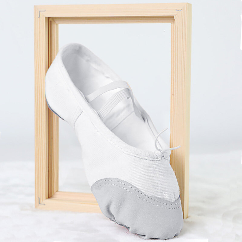 USHINE Ballet Canvas Dance Shoes pantofola per bambini Toddler Women Ballet pantofole per ballare