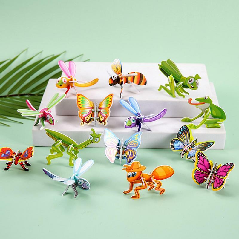 3D Puzzle ze zwierzętami Puzzle 3D zabawka łamigłówka zabawka zabawka zabawka do kreatywnego myślenia