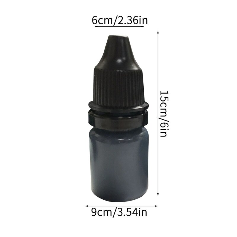3 stks/set navulling inkt zwarte inkt voor identiteitsbewaker diefstal bescherming rolzegel verf op nummer accessoires