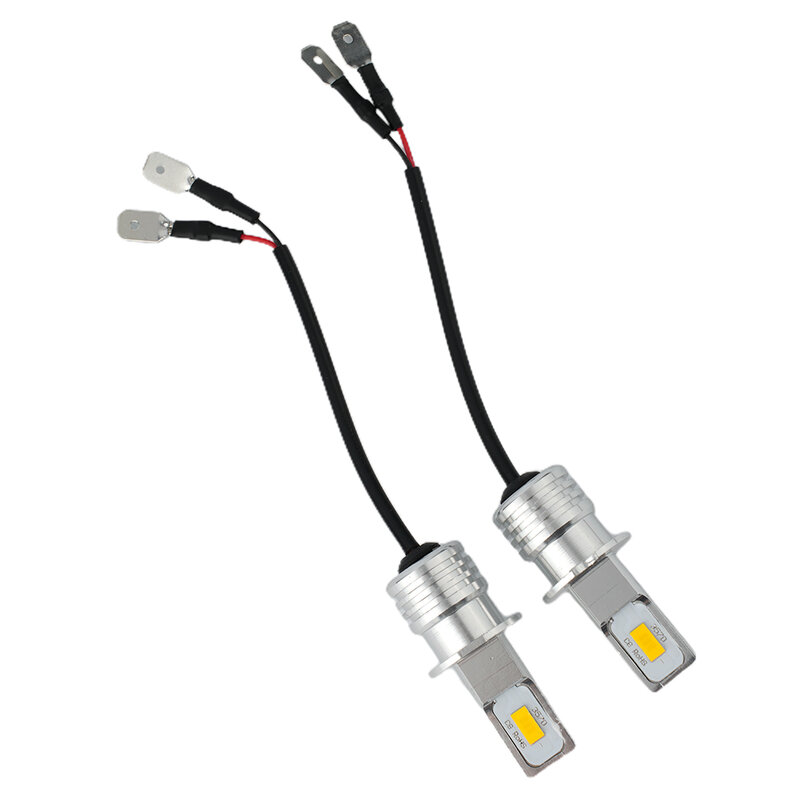 Bombillas LED para Exterior de coche, Luz antiniebla duradera de alta calidad, útil, 3000K, 6000LM, conversión, luz diurna