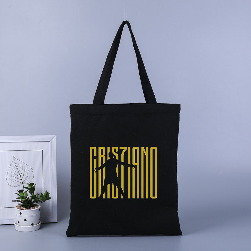 Ronaldo Printed Tote Bag Shopping Bag Stationery Bag Children's Book Bag Document Bag Clutch Bag