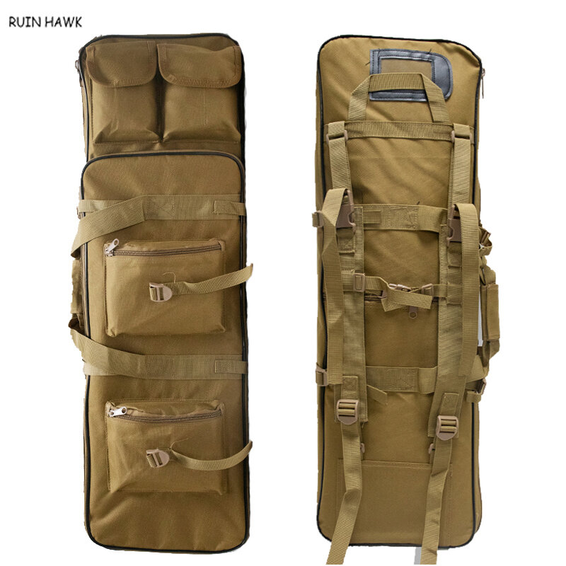 Nylon Rifle Gun Carry Case, Caça Airsoft Rifle Proteção Bag, Esporte Holster, Bolsa Strap Shoulder, 81cm, 94cm, 118cm